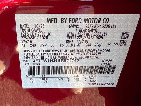 New 2025 Ford Maverick XLT image 41