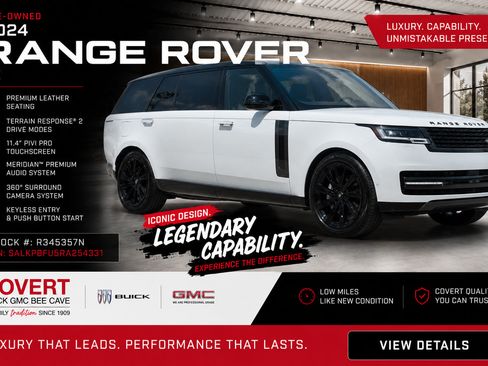 Used 2024 Land Rover Range Rover Long Wheelbase SE AWD/4WD image 11
