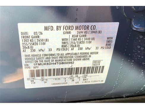 New 2026 Ford Explorer Active w/ Active Comfort Package image 14