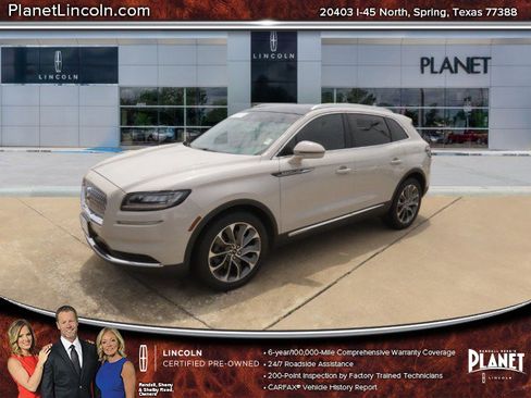 Certified 2022 Lincoln Nautilus Reserve FWD image 1