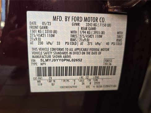 Used 2023 Lincoln Aviator Black Label Grand Touring image 35