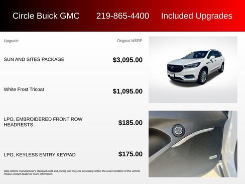 Used 2020 Buick Enclave Premium w/ Sun and Sites Package AWD/4WD image 3