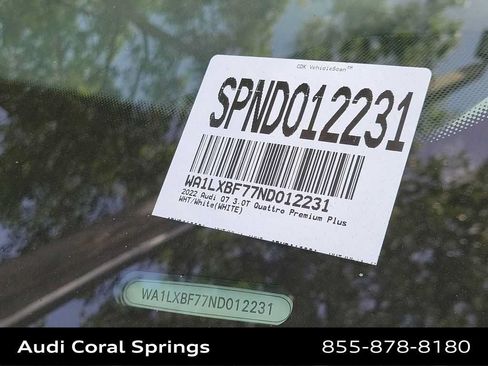 Certified 2022 Audi Q7 3.0T Premium Plus w/ Premium Plus Package AWD/4WD image 21