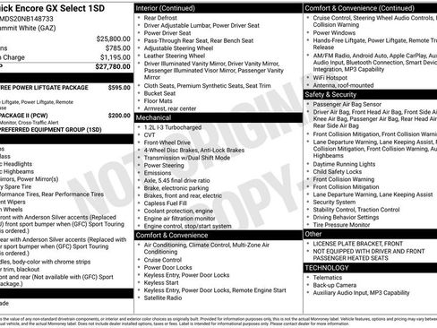 Used 2022 Buick Encore GX Select image 31