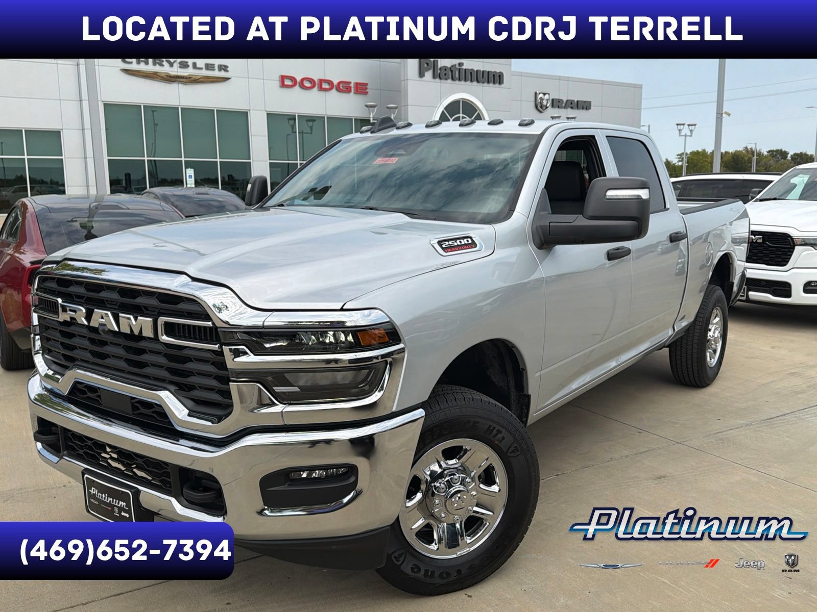New 2026 RAM 2500 Tradesman w/ Chrome Appearance Group AWD/4WD 360° Tour