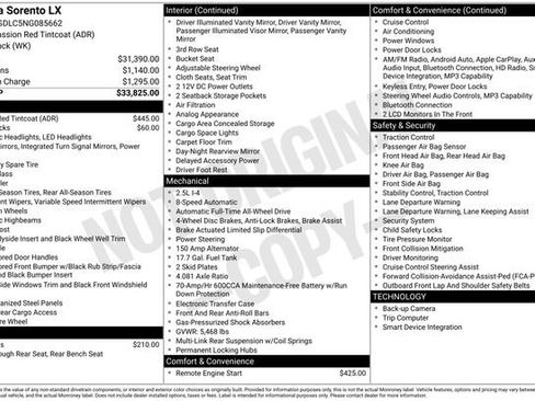 Used 2022 Kia Sorento LX image 11