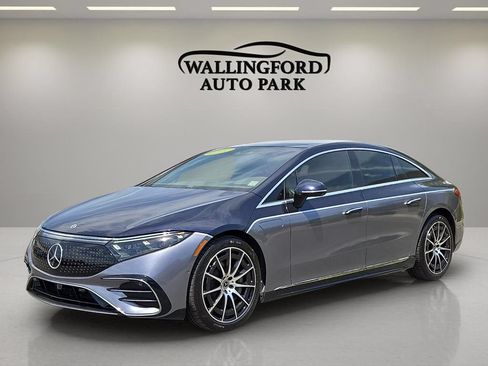 Used 2022 Mercedes-Benz EQS 580 4MATIC Sedan image 1