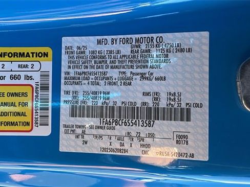 New 2025 Ford Mustang GT image 29