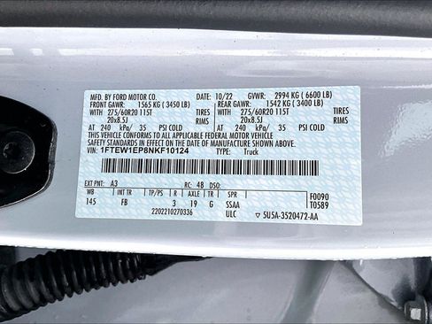 Used 2022 Ford F150 XLT w/ Equipment Group 302A High image 16