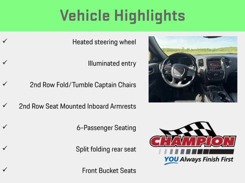 Used 2019 Dodge Durango R/T w/ Blacktop Package AWD/4WD image 12