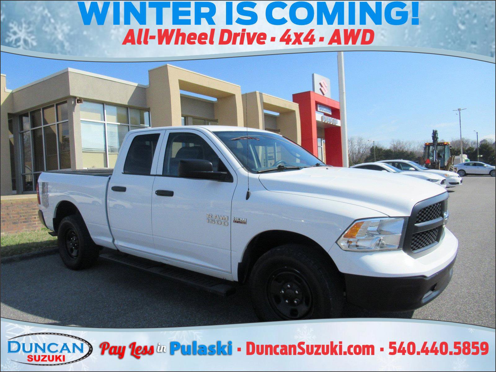 Used 2018 RAM 1500 Tradesman AWD/4WD image 1