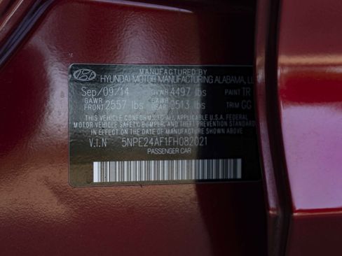 Used 2015 Hyundai Sonata SE FWD image 39