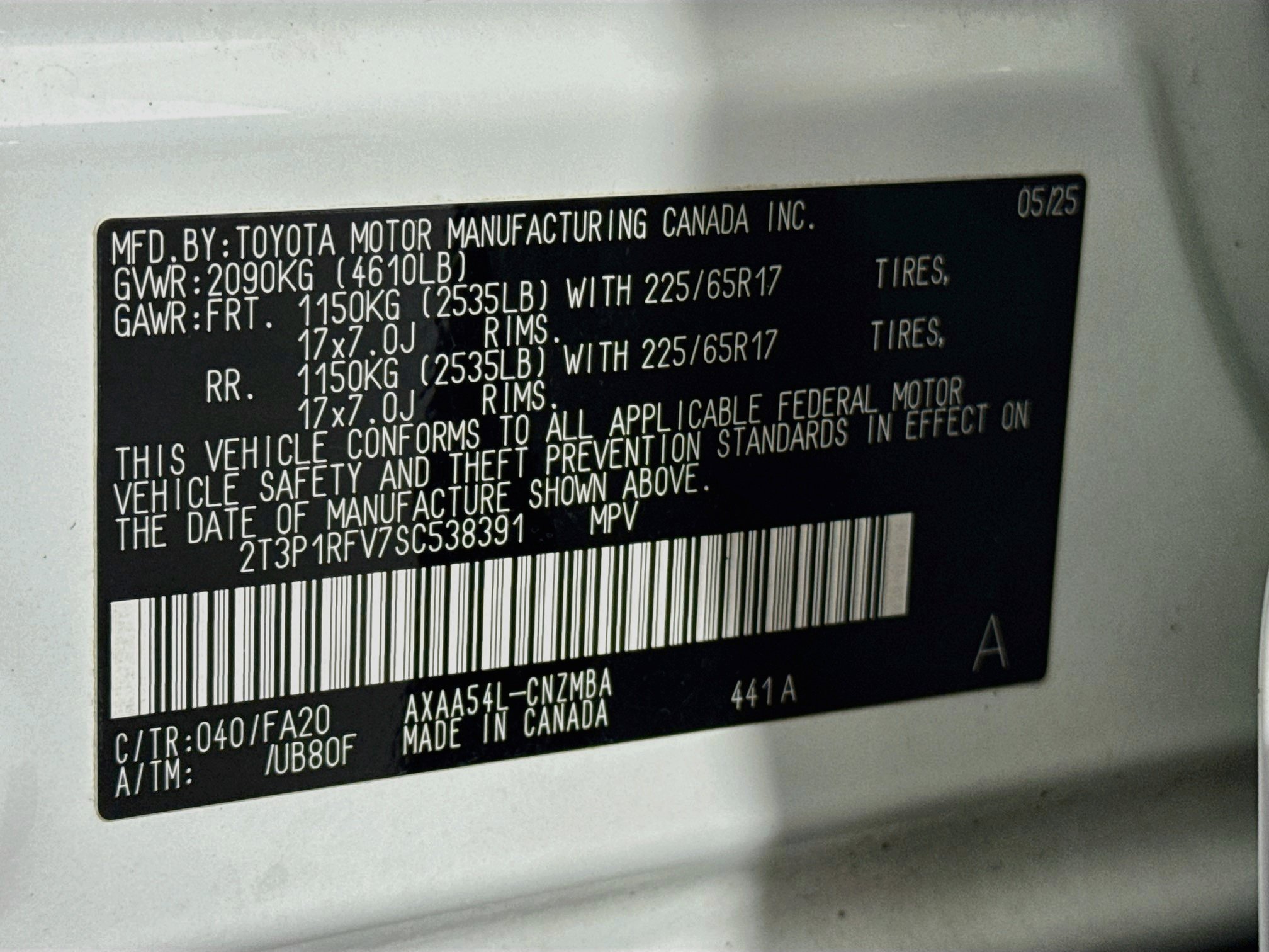 Certified 2025 Toyota RAV4 XLE AWD/4WD image 31