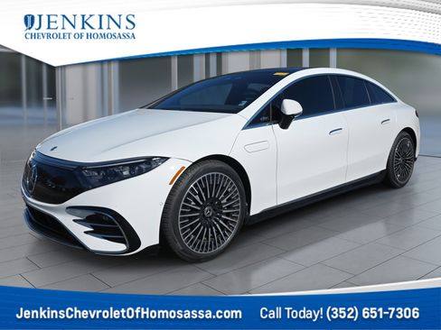 Used 2023 Mercedes-Benz EQS 450+ Sedan w/ AMG Line Exterior Package image 1