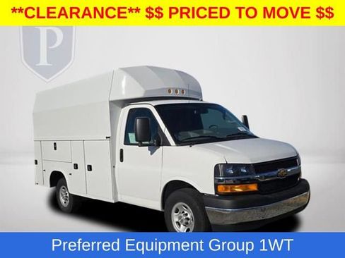New 2025 Chevrolet Express 3500 w/ Power Convenience Package RWD image 2