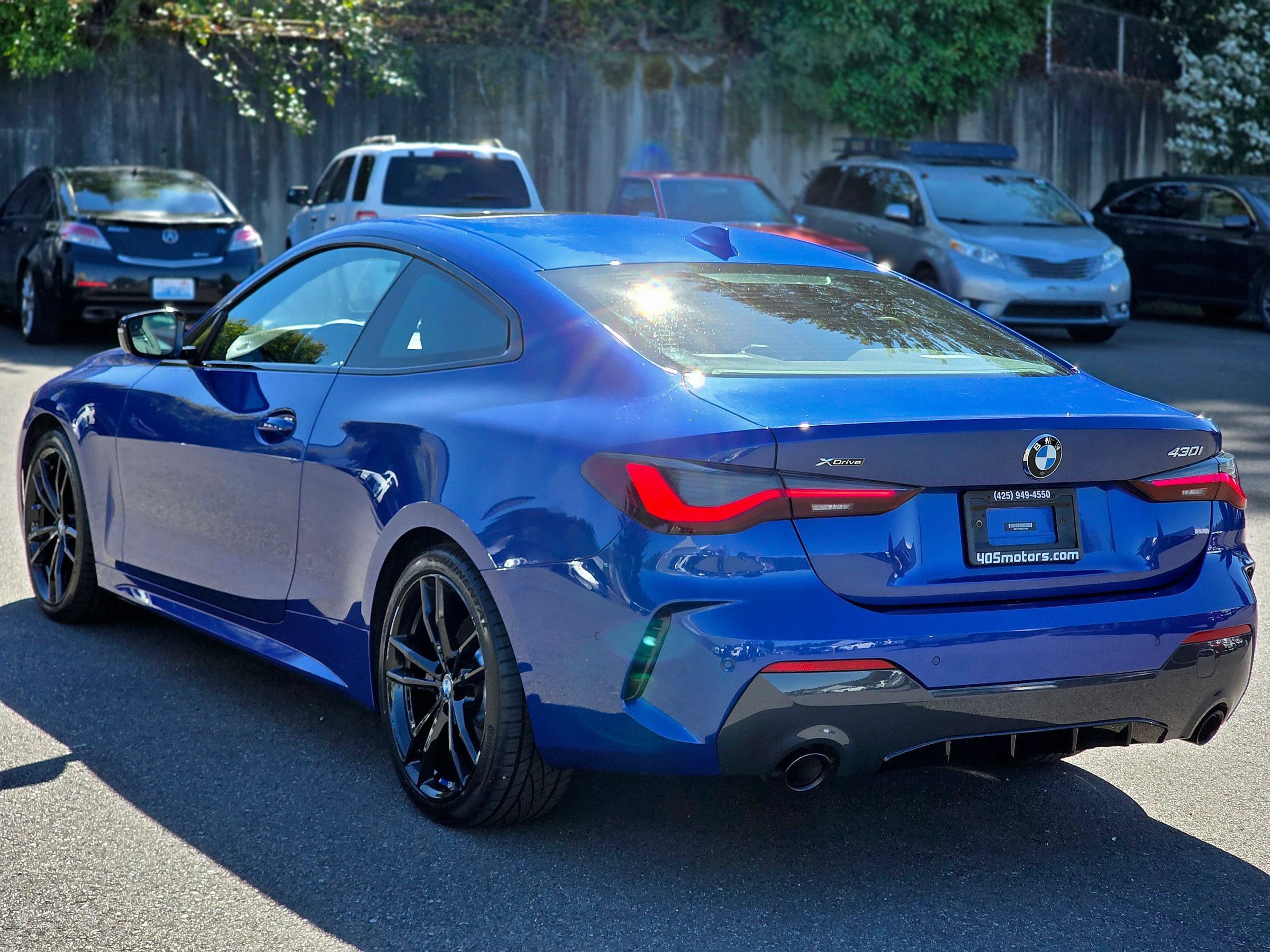 Used 2021 BMW 430i xDrive Coupe w/ M Sport Package AWD/4WD image 11