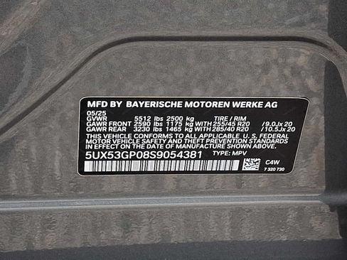 Used 2025 BMW X3 xDrive30i w/ Convenience Package AWD/4WD image 27