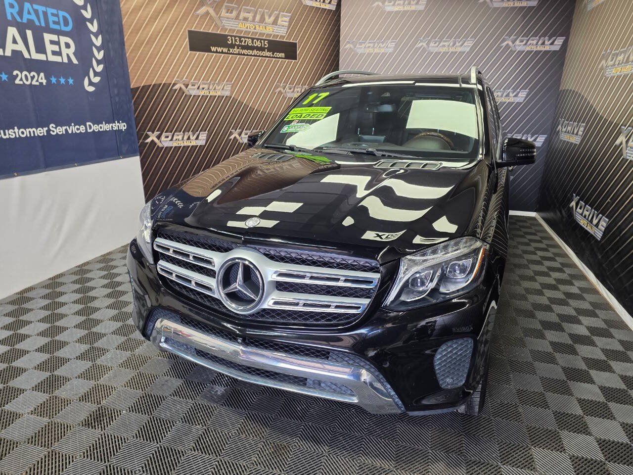 Used 2017 Mercedes-Benz GLS 450 4MATIC w/ Premium Package image 3