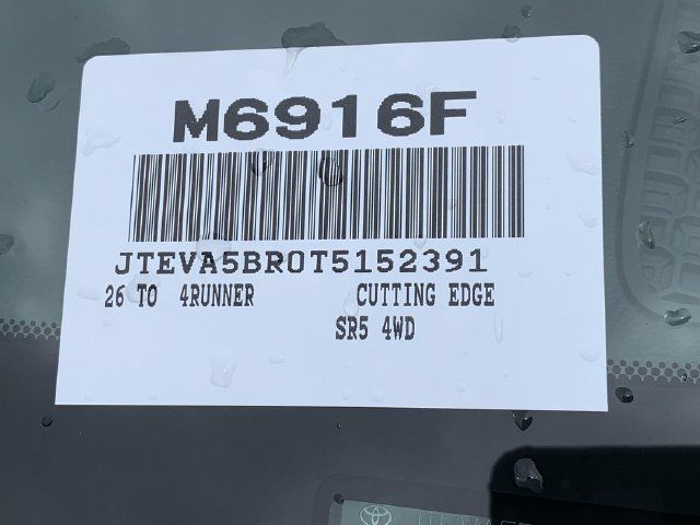 Used 2026 Toyota 4Runner SR5 AWD/4WD image 47