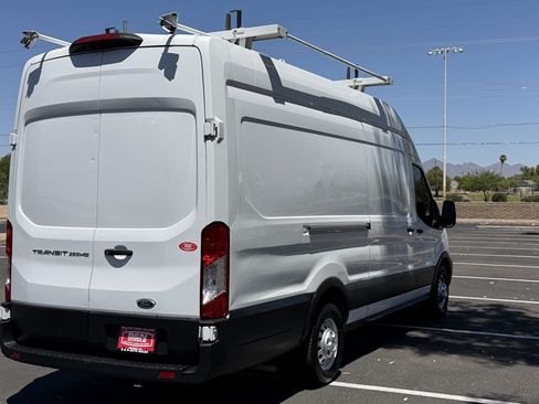 Used 2023 Ford Transit 350 148 High Roof Extended w/ Fleet Safety Package RWD image 7