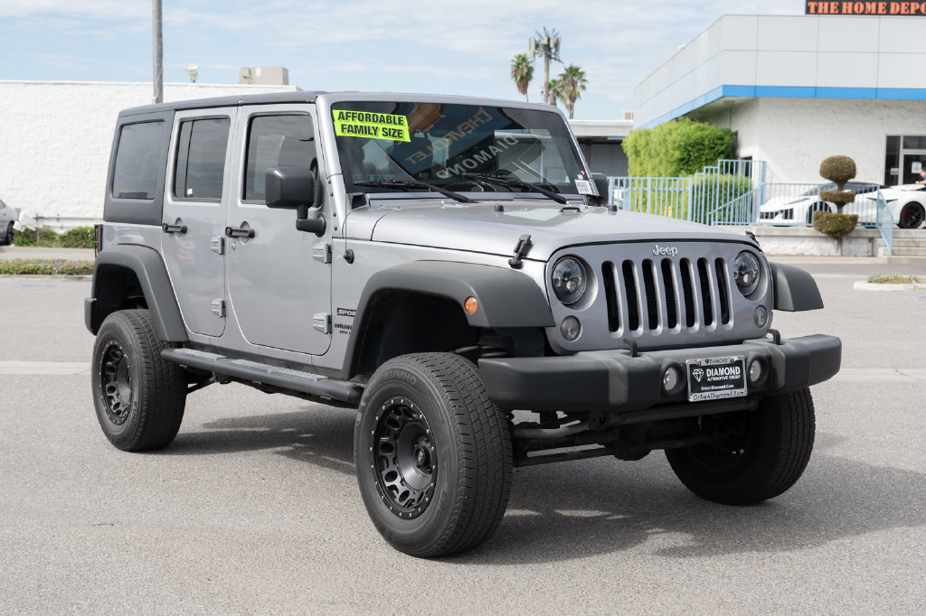 Used 2017 Jeep Wrangler Unlimited Sport w/ Quick Order Package 24S AWD/4WD image 1