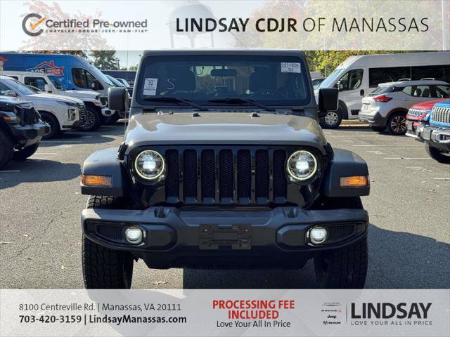 Certified 2021 Jeep Wrangler Sport AWD/4WD image 3