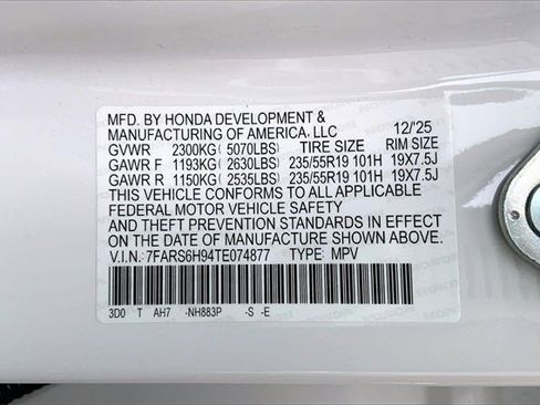 New 2026 Honda CR-V Sport Touring image 20