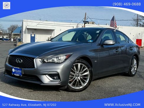 Used 2018 INFINITI Q50 Luxe w/ Essential Package (3.0T Luxe) image 1