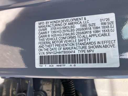 Certified 2026 Honda Pilot EX-L image 35