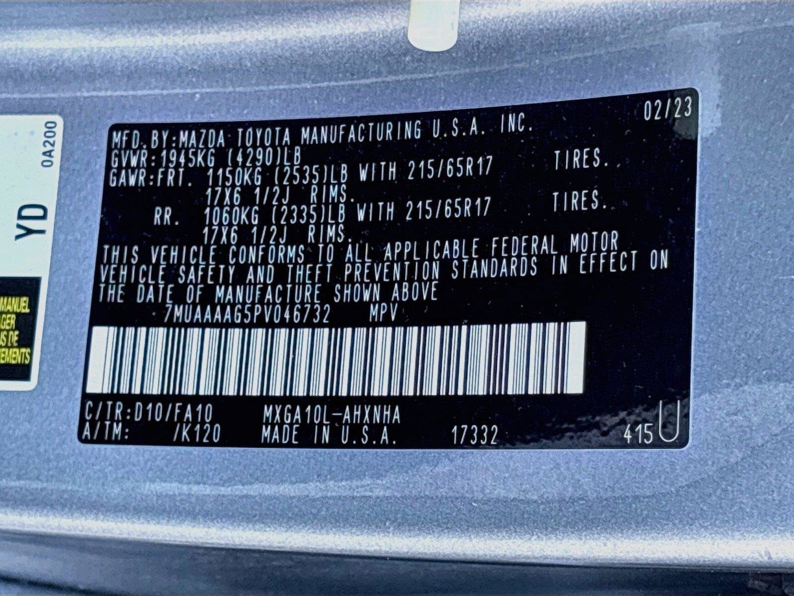 Used 2023 Toyota Corolla Cross L FWD image 30