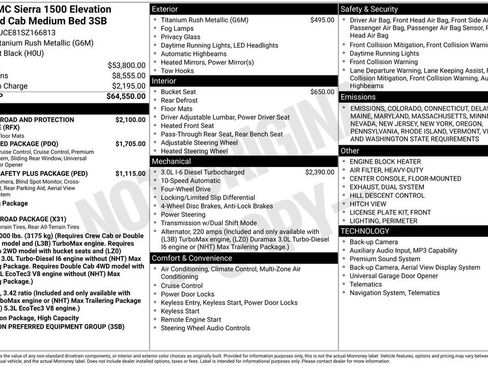 New 2025 GMC Sierra 1500 Elevation image 10