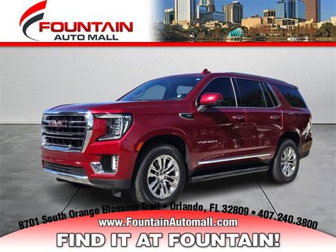 Used 2022 GMC Yukon SLT w/ SLT Premium Package image 1