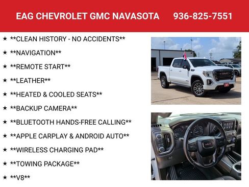 Used 2021 GMC Sierra 1500 AT4 w/ AT4 Premium Package AWD/4WD image 4