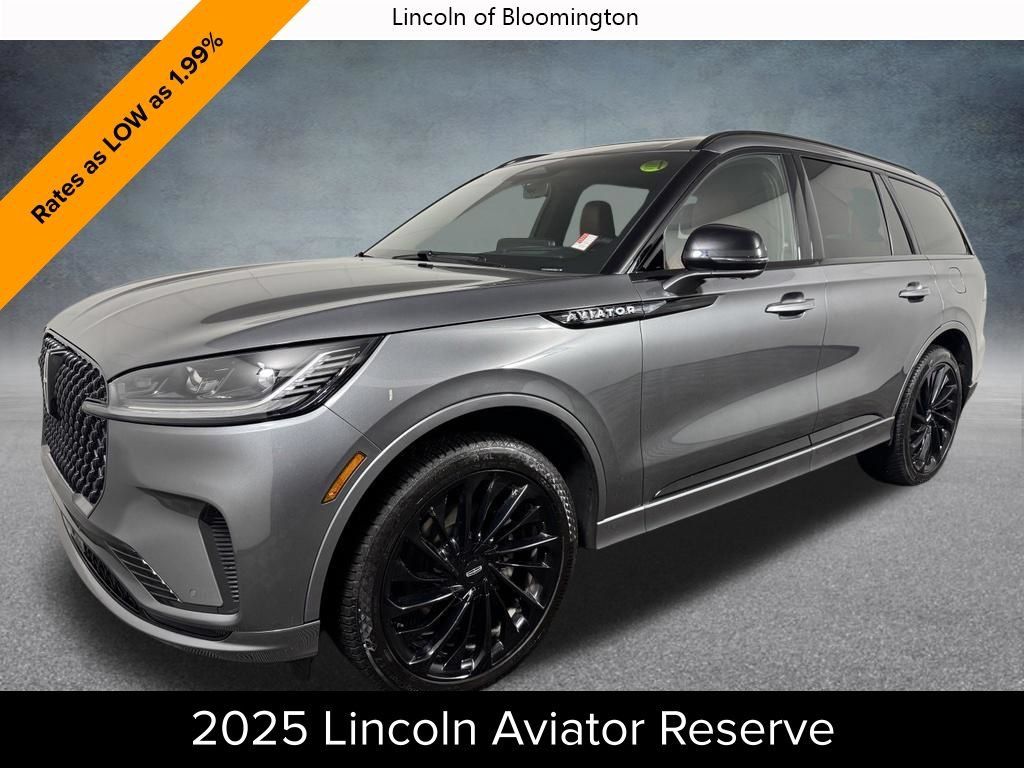 Certified 2025 Lincoln Aviator Reserve w/ Jet Appearance Package AWD/4WD 360° Tour