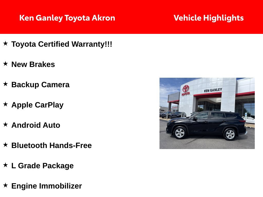 Used 2023 Toyota Highlander L FWD image 4