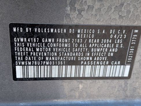 Used 2023 Volkswagen Jetta S FWD image 28