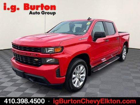 Certified 2022 Chevrolet Silverado 1500 Custom w/ Safety Confidence Package AWD/4WD image 3