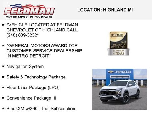 New 2026 Chevrolet Equinox ACTIV w/ Convenience Package III image 3