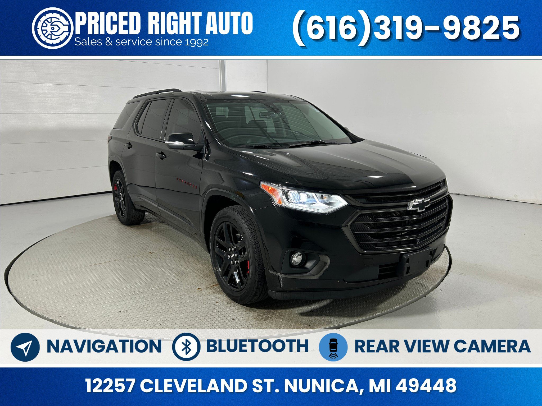 Used 2021 Chevrolet Traverse Premier w/ Redline Edition AWD/4WD image 1