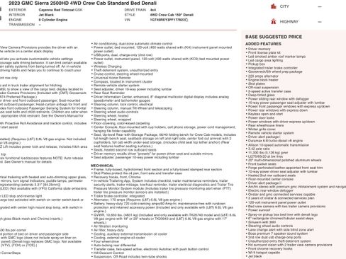 Used 2023 GMC Sierra 2500 Denali image 3