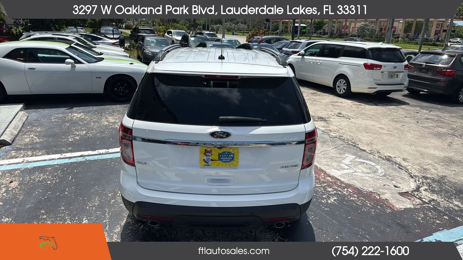 Used 2015 Ford Explorer XLT w/ Equipment Group 201B FWD image 9