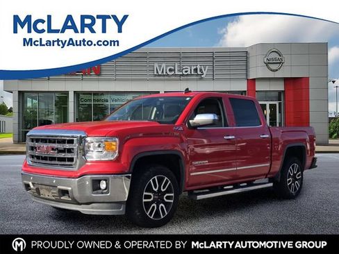 Used 2015 GMC Sierra 1500 SLT w/ SLT Crew Cab Value Package AWD/4WD image 1