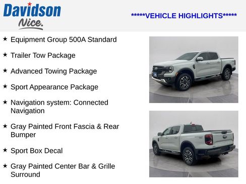 Used 2024 Ford Ranger Lariat w/ Advanced Towing Package image 4