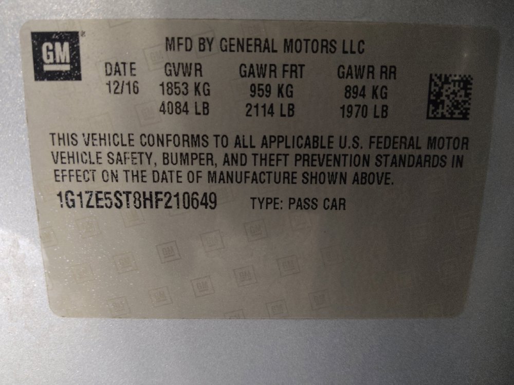 Used 2017 Chevrolet Malibu LT w/ Leather Package FWD image 33