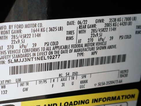 Used 2022 Lincoln Navigator L 4WD image 62