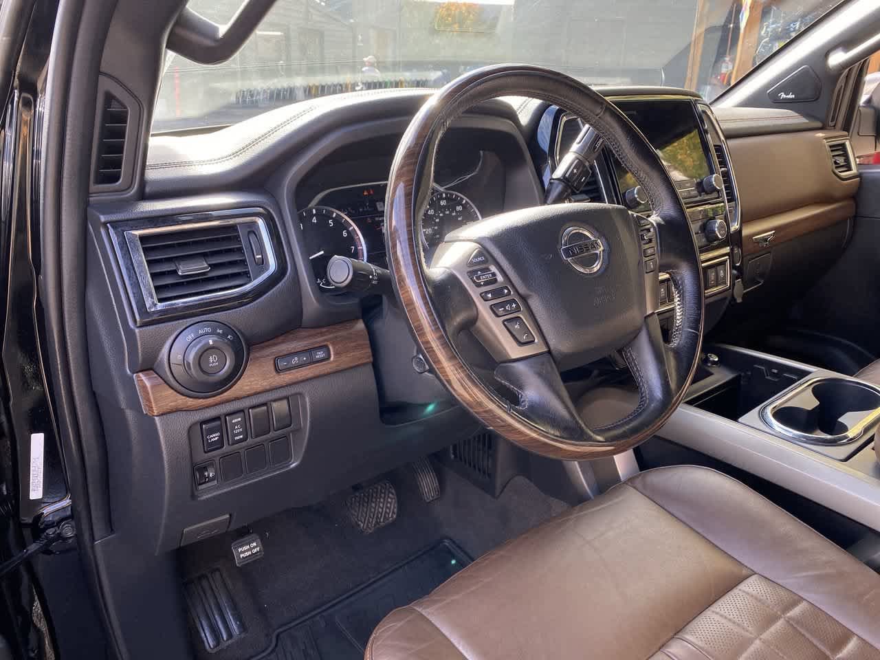 Used 2021 Nissan Titan Platinum Reserve w/ Moonroof Package AWD/4WD image 2