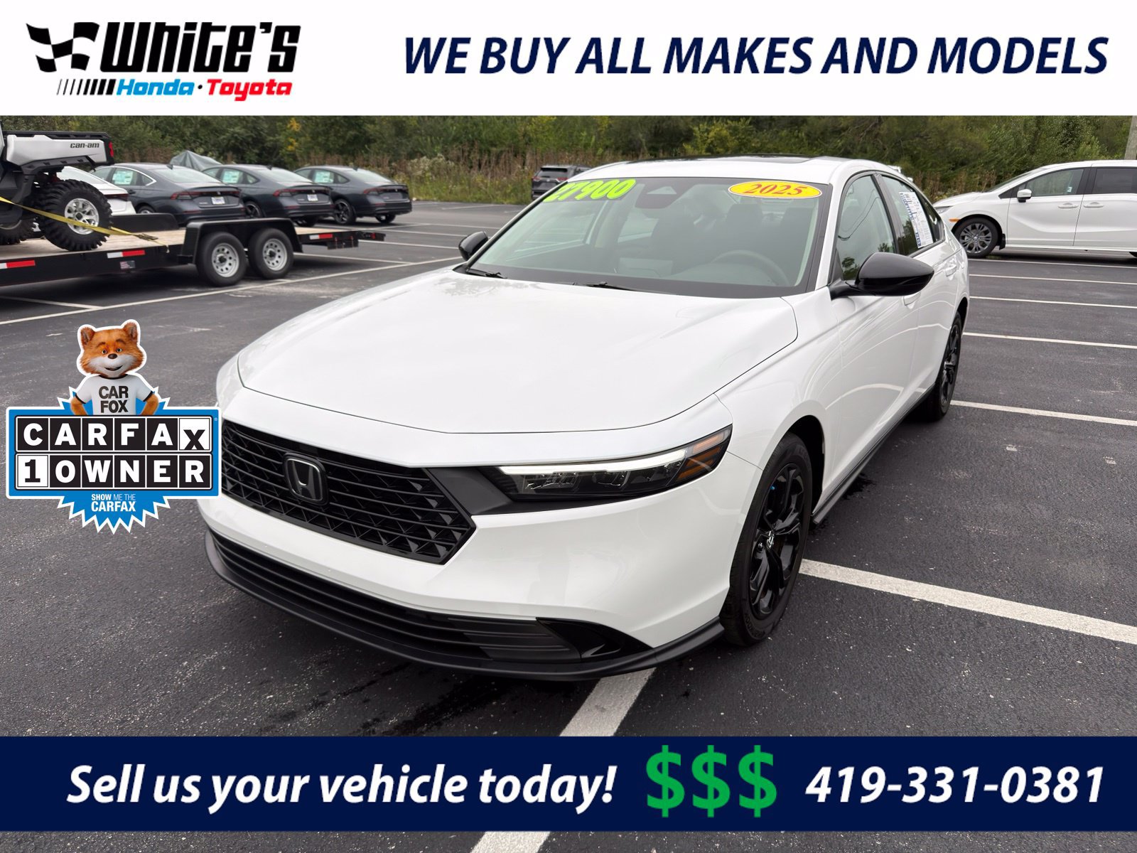 Used 2025 Honda Accord SE image 1