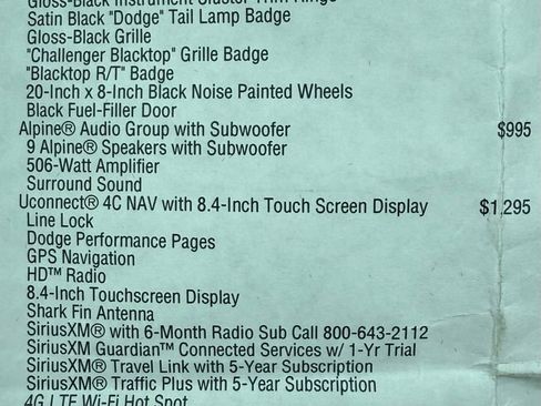 Used 2023 Dodge Challenger R/T w/ Blacktop Package image 36