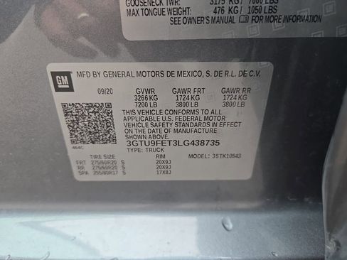 Used 2020 GMC Sierra 1500 Denali w/ Technology Package AWD/4WD image 32
