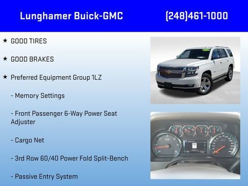 Used 2018 Chevrolet Tahoe Premier w/ Max Trailering Package AWD/4WD image 6